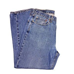 Men Levi's 550 Blue Jeans- Size 36 x 30